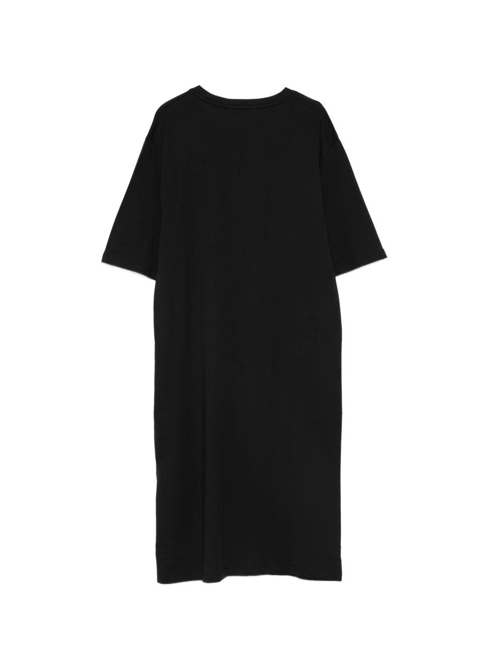Abito nero per bambina S6MSJGDR068 110 Msgm Kids 