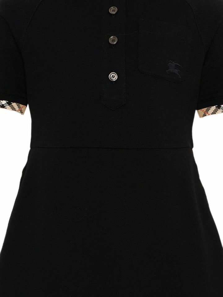 Abito nero per bambina 8126329 A1189 Burberry Kids 