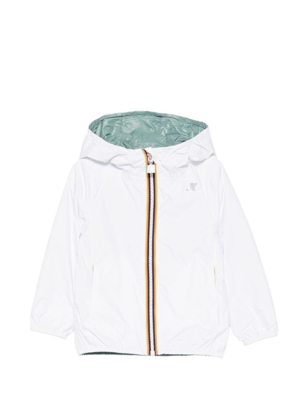 Giubbotto bianco per bambino K61313W C0H K-Way Kids 