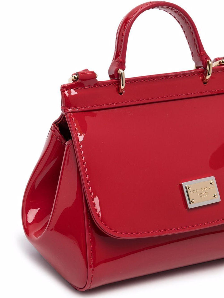Borsa rossa per bambina EB0003A1067 87124 Dolce & Gabbana Kids 