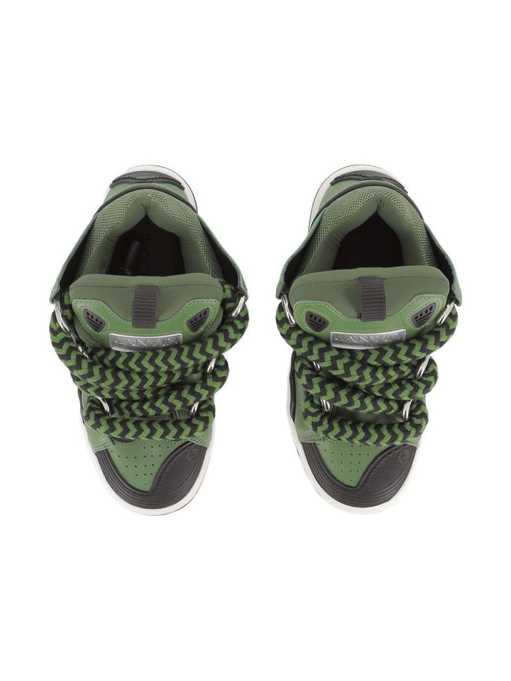 Sneakers verde per bambino N30308 665 Lanvin Enfant 