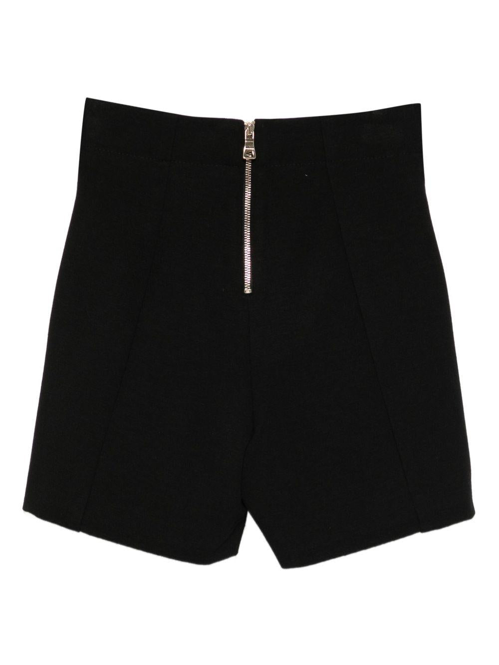 Bermuda nera per bambina BX6B09J0371 930OR Balmain Kids 