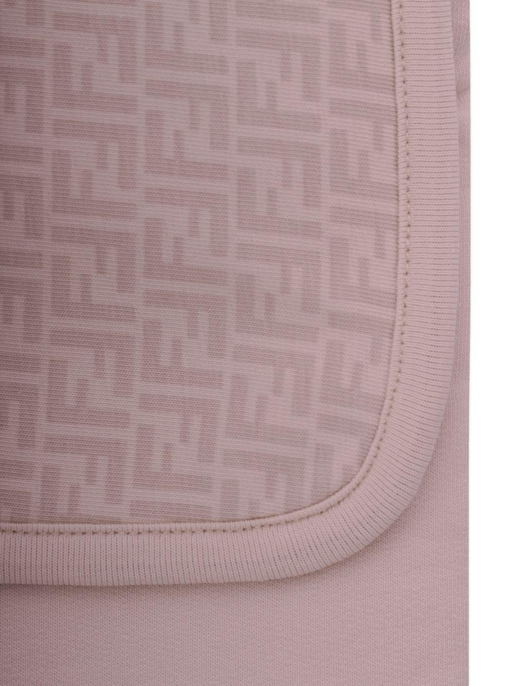 Coperta rosa chiaro per neonata BUJ3288RA F19J5 Fendi Kids 