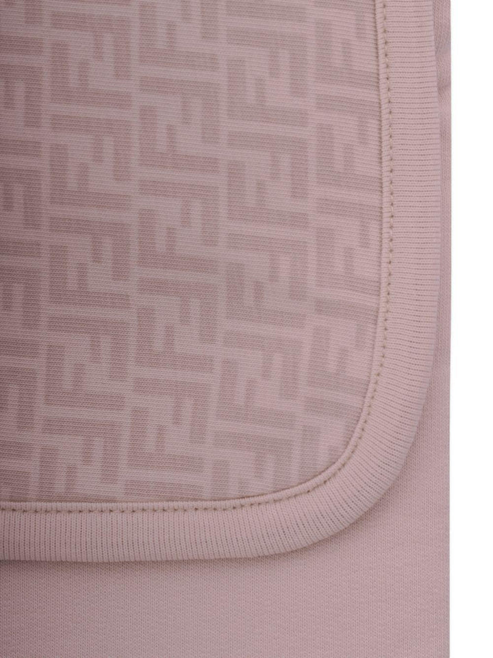 Coperta rosa chiaro per neonata BUJ3288RA F19J5 Fendi Kids 