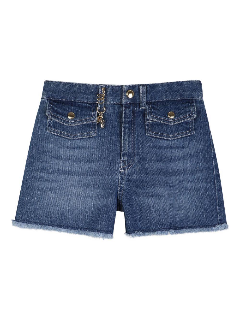 Bermuda di jeans blu per bambina C20850 Z13 Chloe 