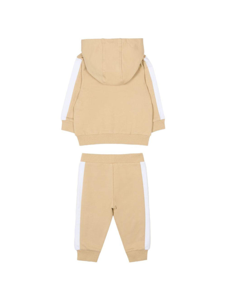 Completo sportivo beige per neonato J53051 249 Boss Kids 