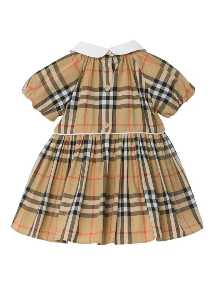 Abito beige per neonata 8119879 B9368 Burberry Kids 