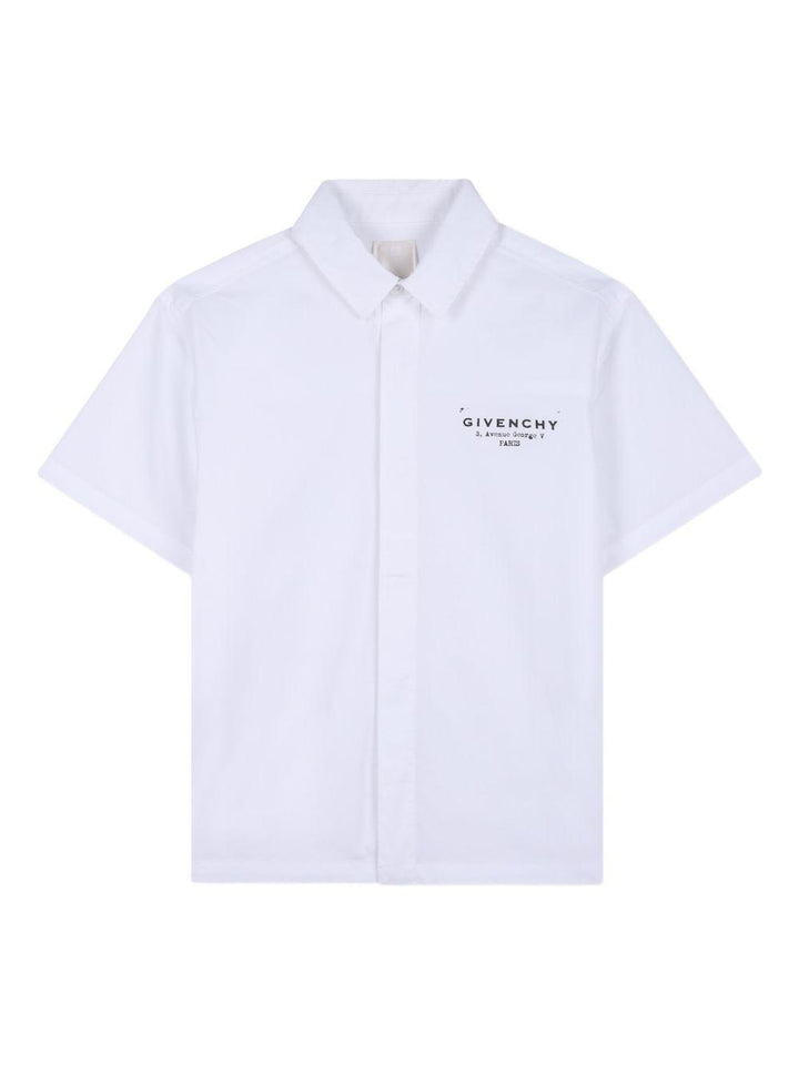 Camicia bianca per bambino H31079 10P Givenchy Kids 