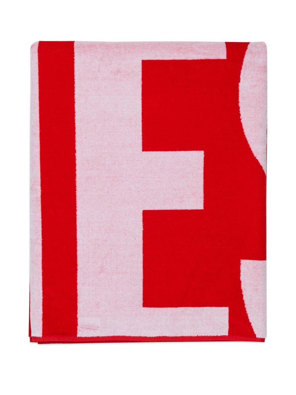 Asciugamano rosso per bambino J027480QASQ K405 Diesel Kids 