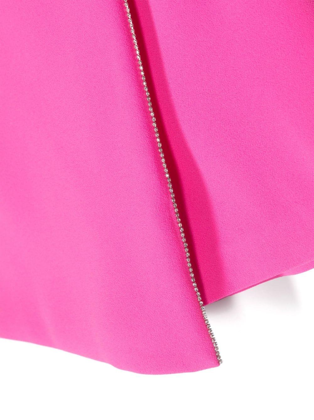 Fuchsia Bermuda shorts for girls