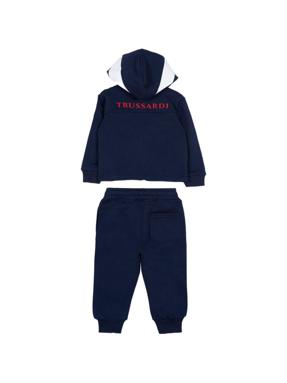 Completo blu per neonato TIP26100CF BLU Trussardi Kids 
