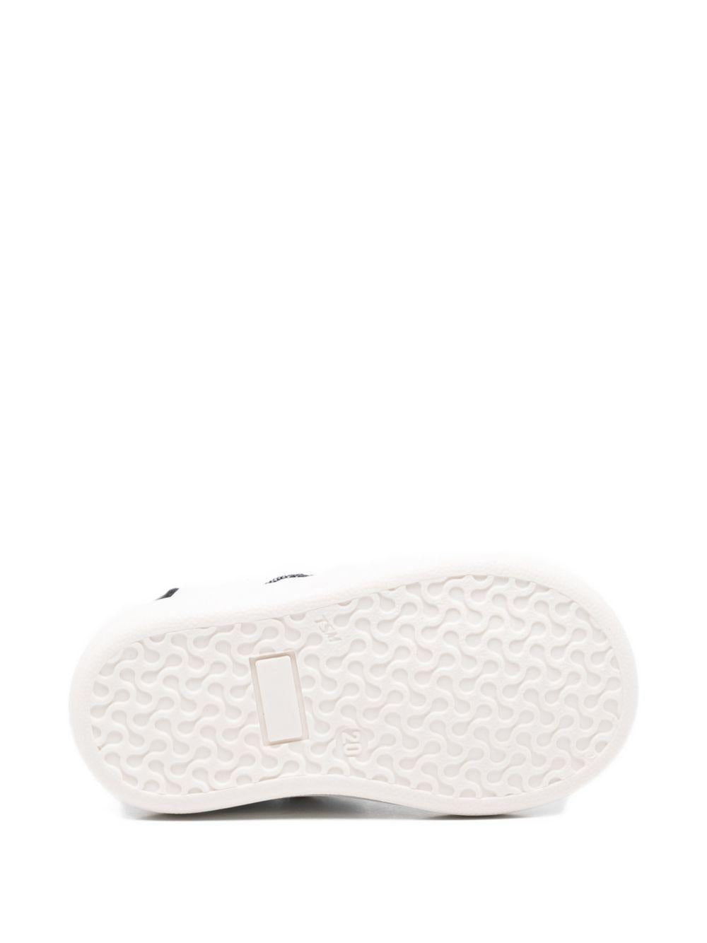 Sneakers bianche/nere per bambina F1A9E04900092 B092 Elisabetta Franchi Kids 