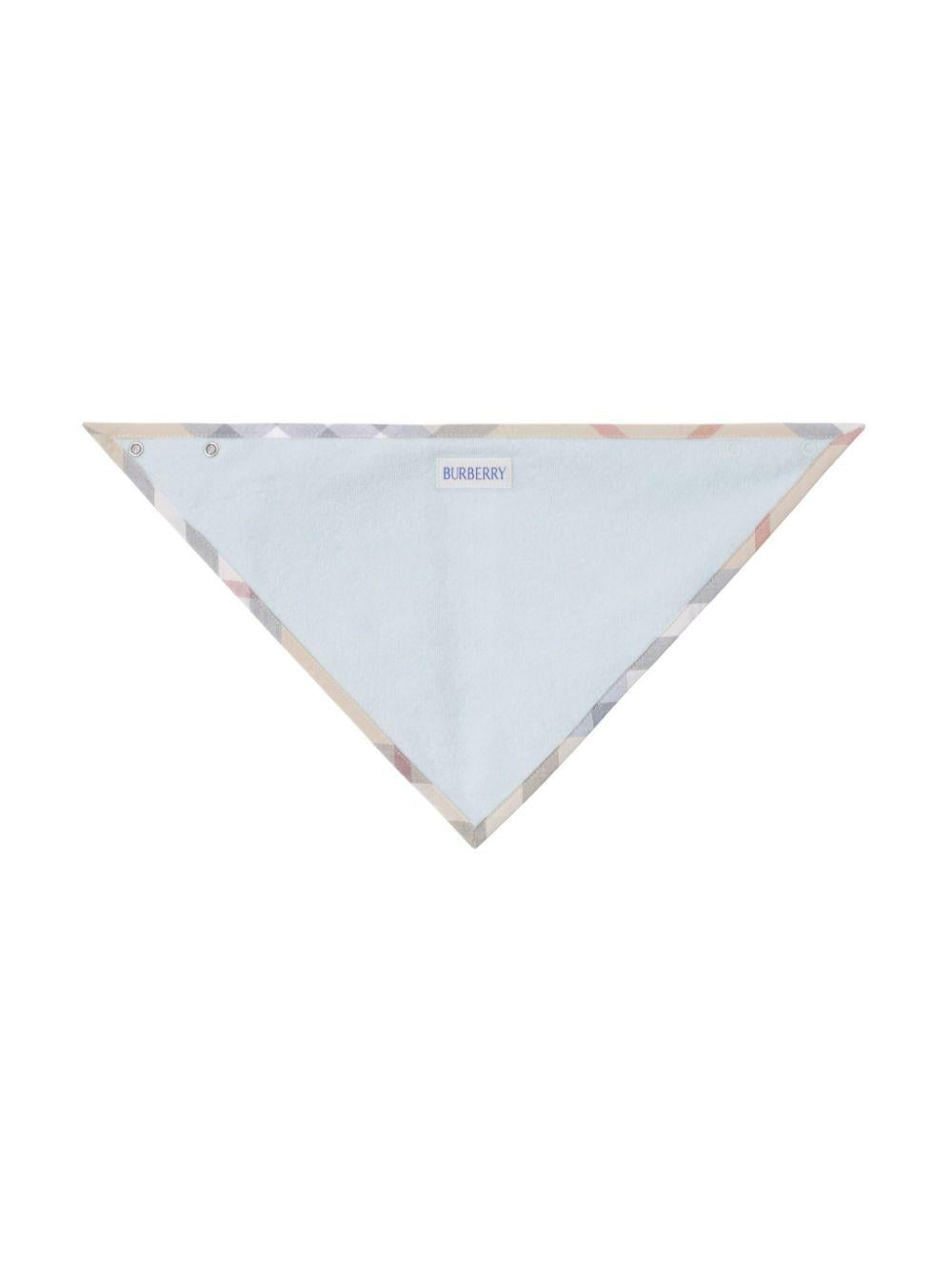 Tutina celeste per neonato 8104526 A3149 Burberry Kids 