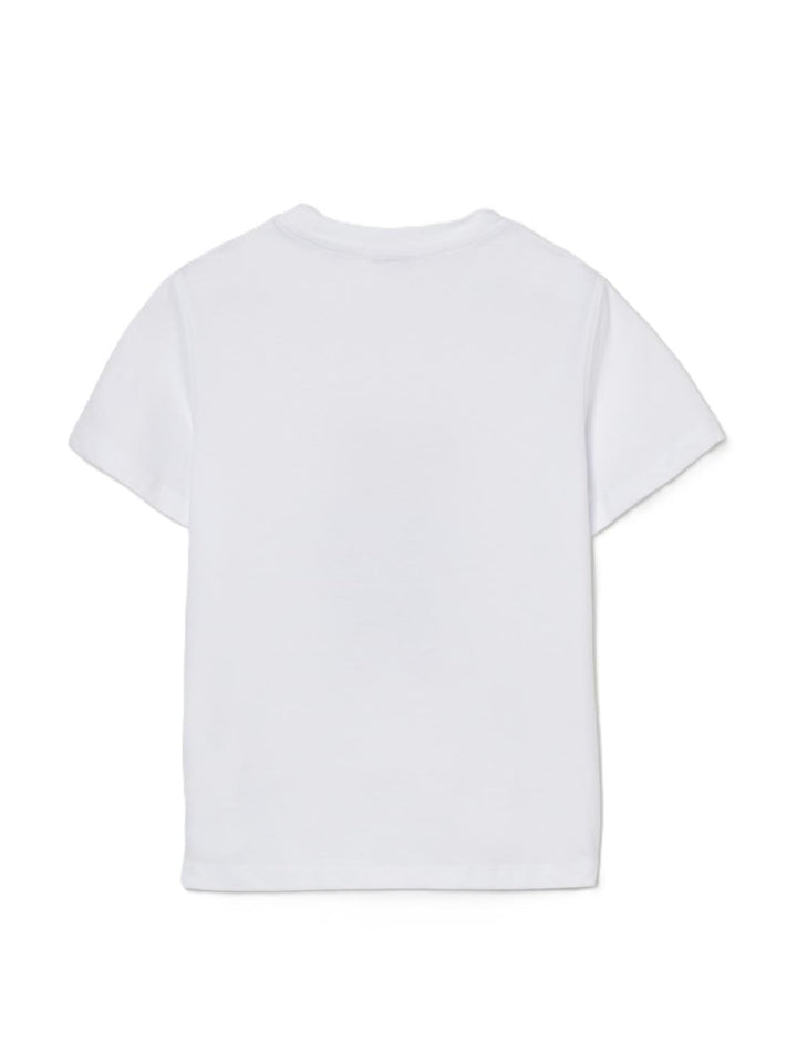 T-shirt bianco per bambino 520TJMBS25 RE011 Jeckerson Kids 