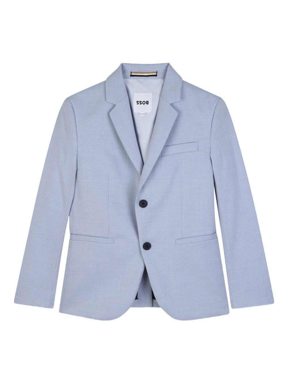 Giacca blu pallido per bambino J52995 57 Boss Kids 