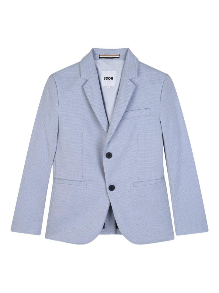 Giacca blu pallido per bambino J52995 57 Boss Kids 