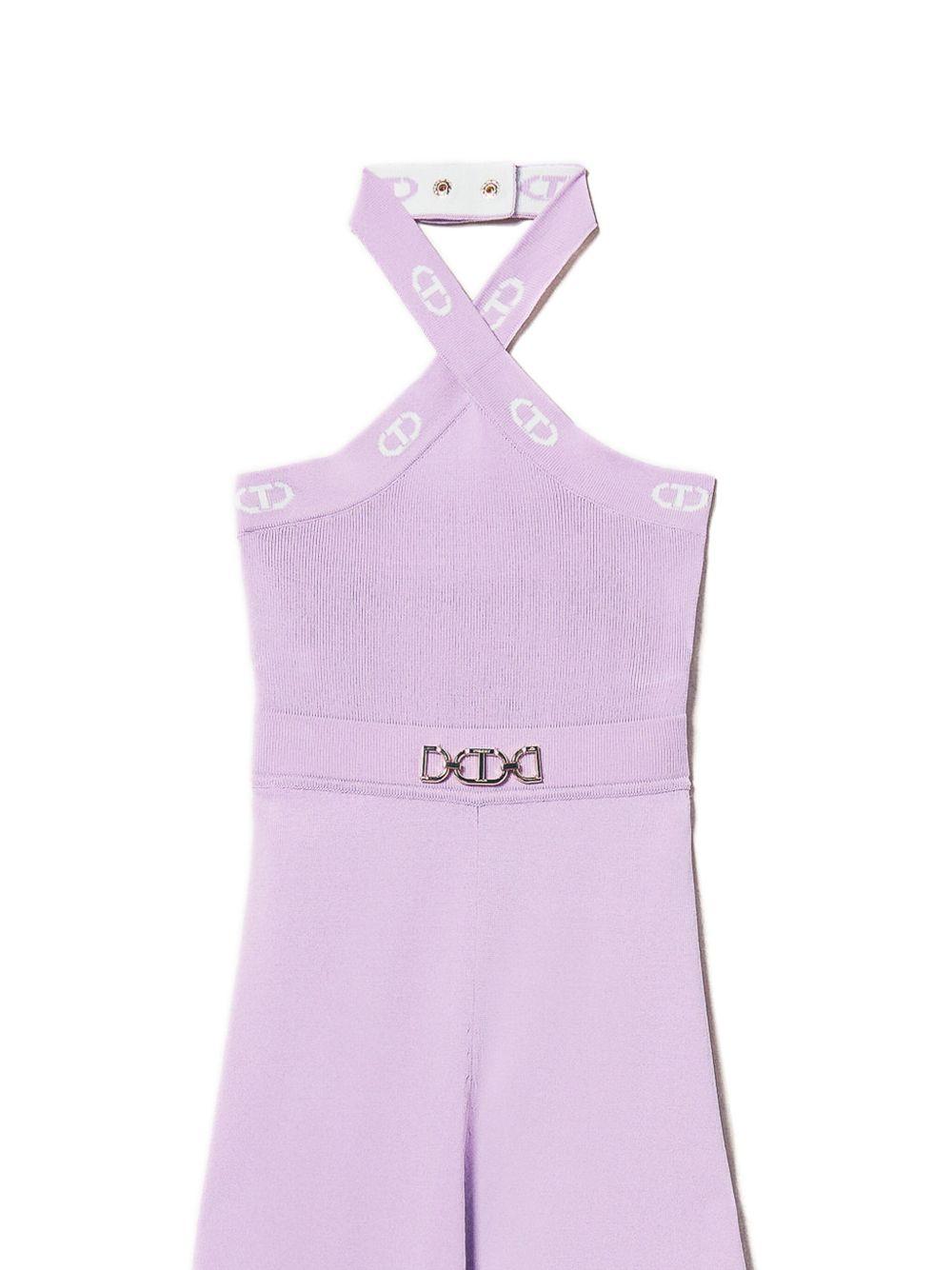 Completo elegante viola lilla per bambina