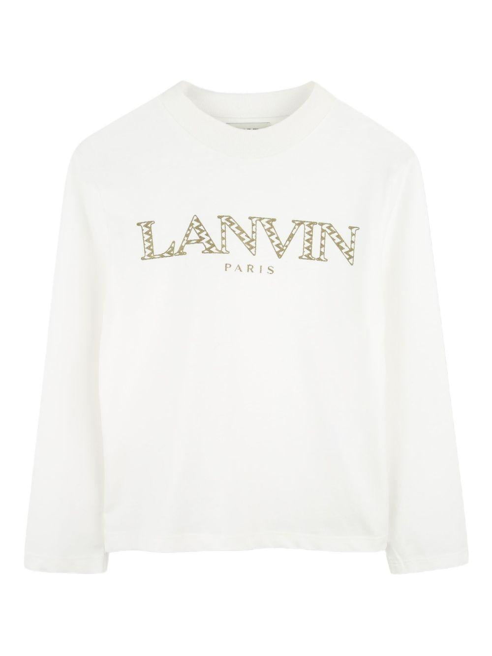 T-shirt bianco per bambino N30253 117 Lanvin Enfant 