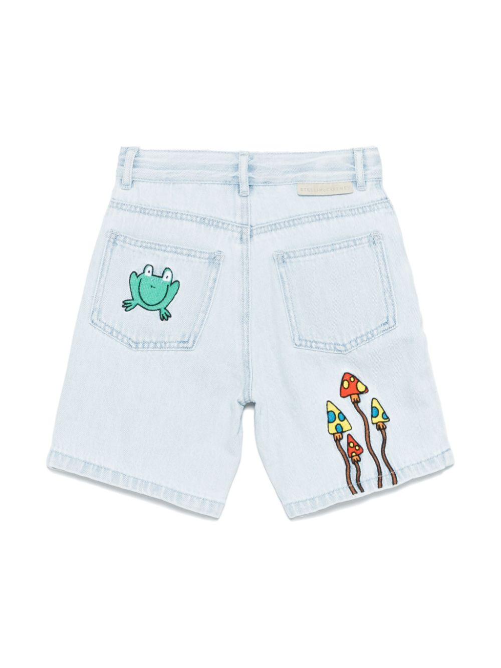Bermuda jeans azzurra per bambino