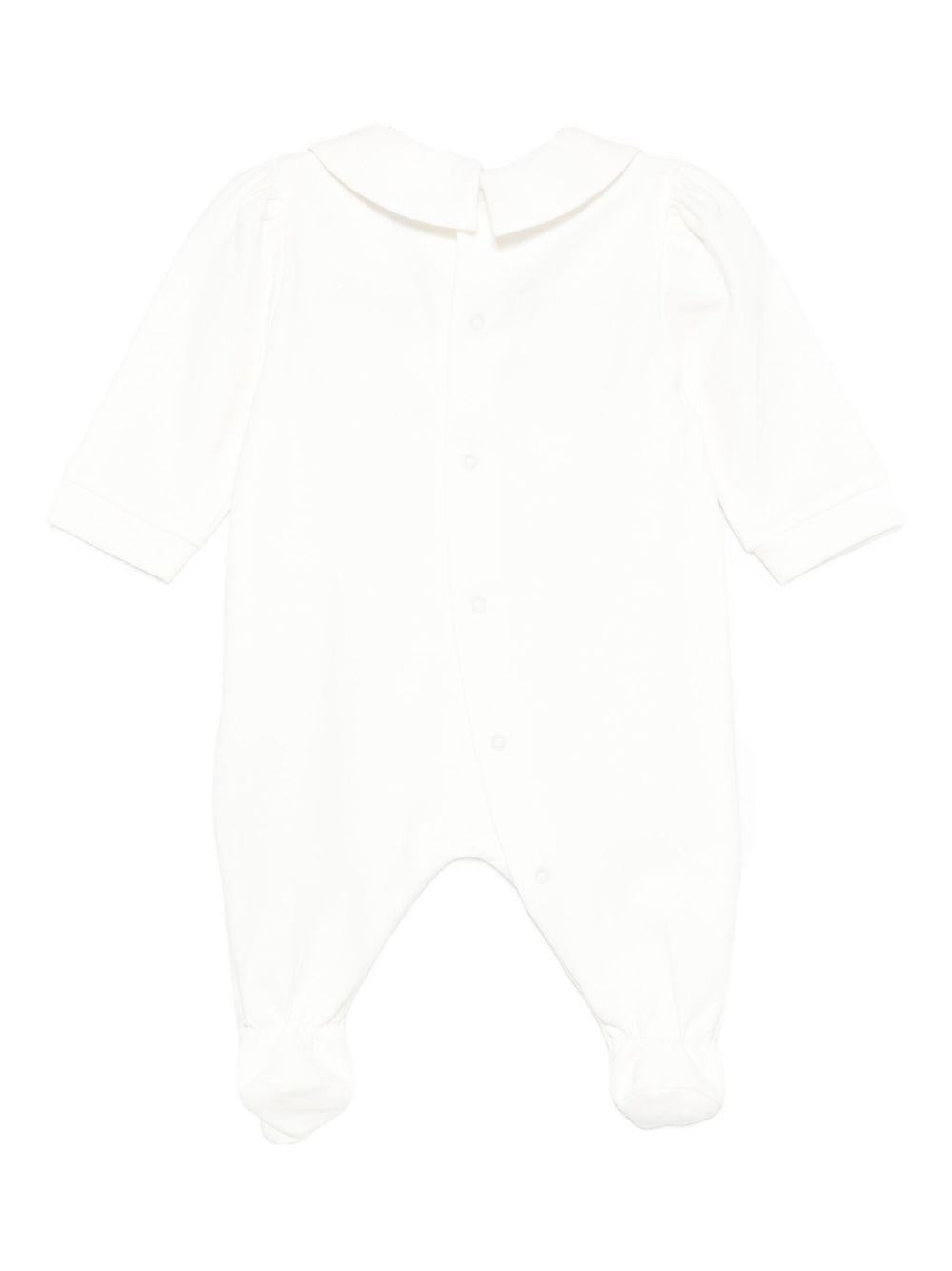 Tutina bianca per neonato MDT01ALDA16 10063 Moschino Kids 