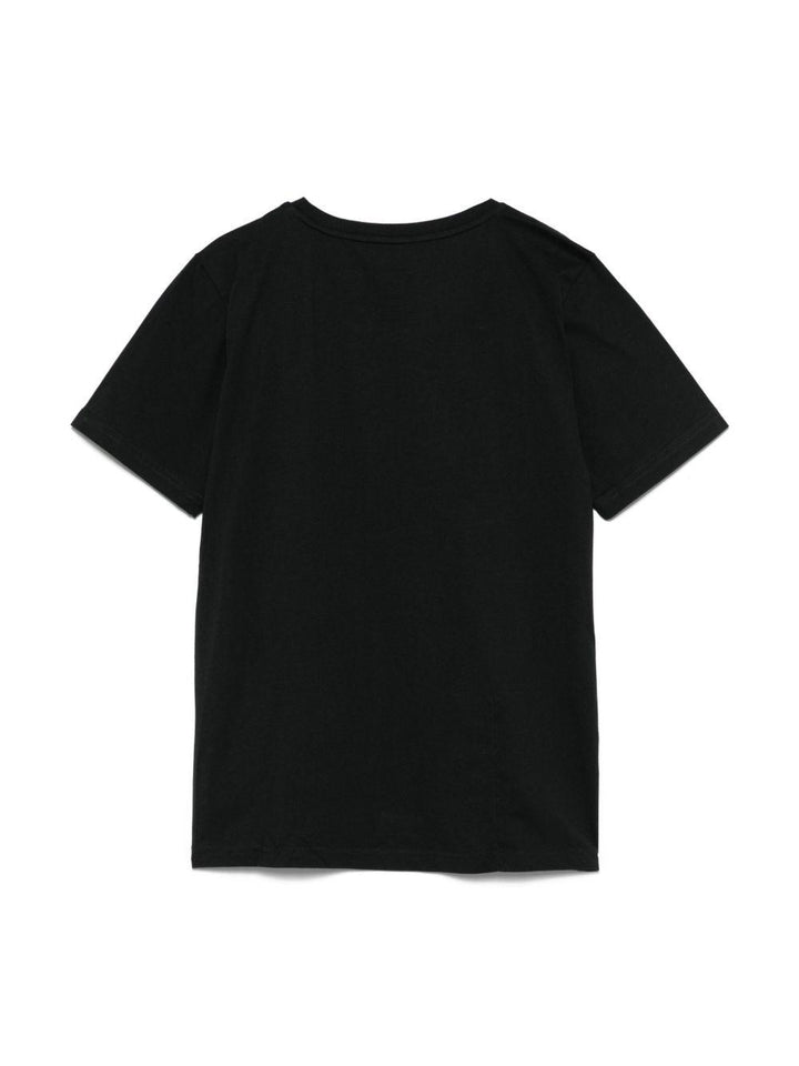 T-shirt nera per bambino