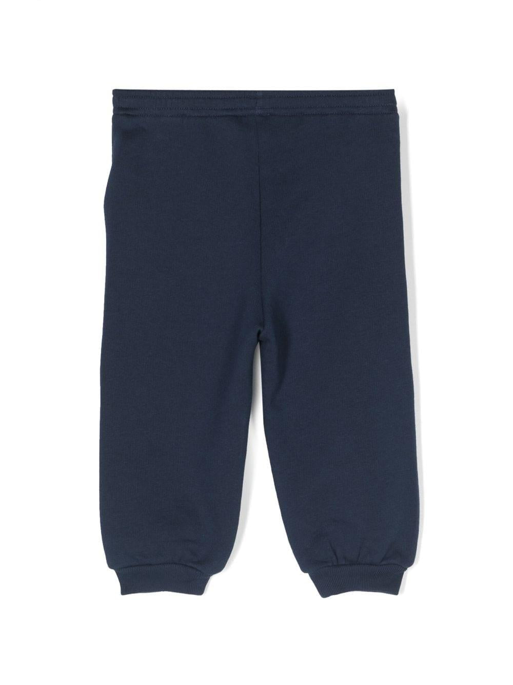 Pantalone sportivo blu per neonato