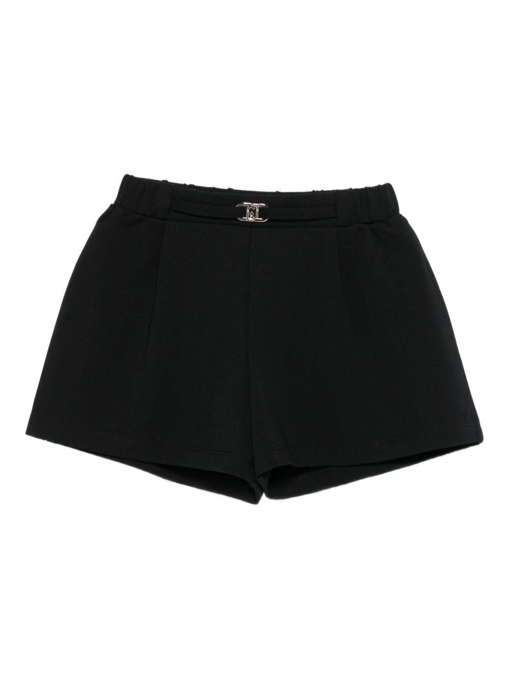 Bermuda nera per bambina KF5040J4882 22222 Liu Jo 