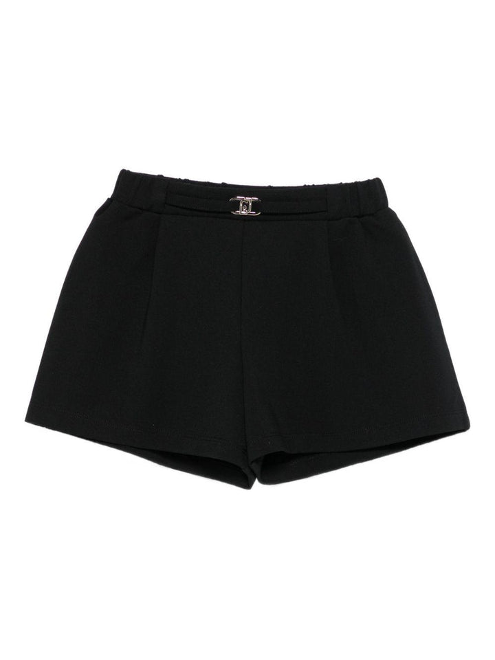 Bermuda nera per bambina KF5040J4882 22222 Liu Jo 