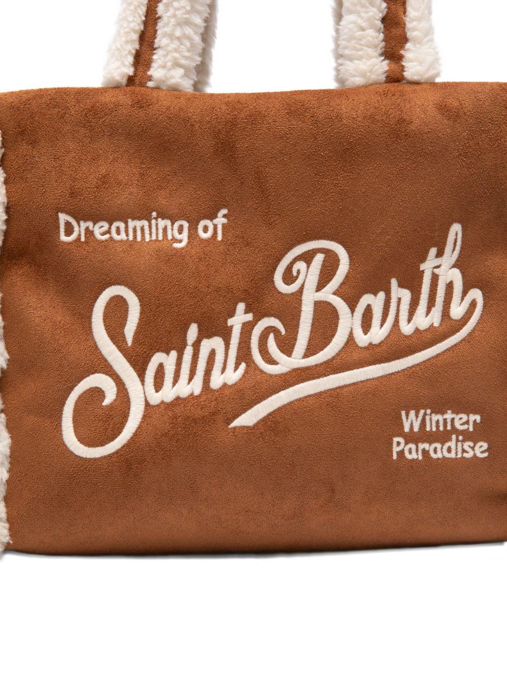 Borsa marrone per bambina COL0031 00486I MC2 Saint Barth Kids 