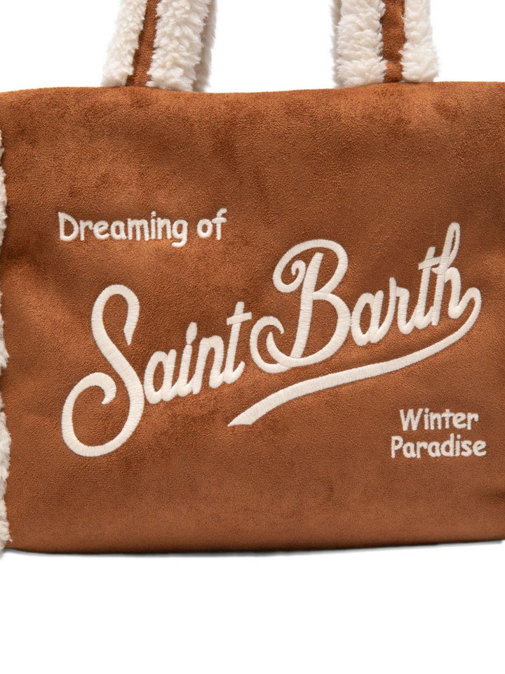 Borsa marrone per bambina COL0031 00486I MC2 Saint Barth Kids 