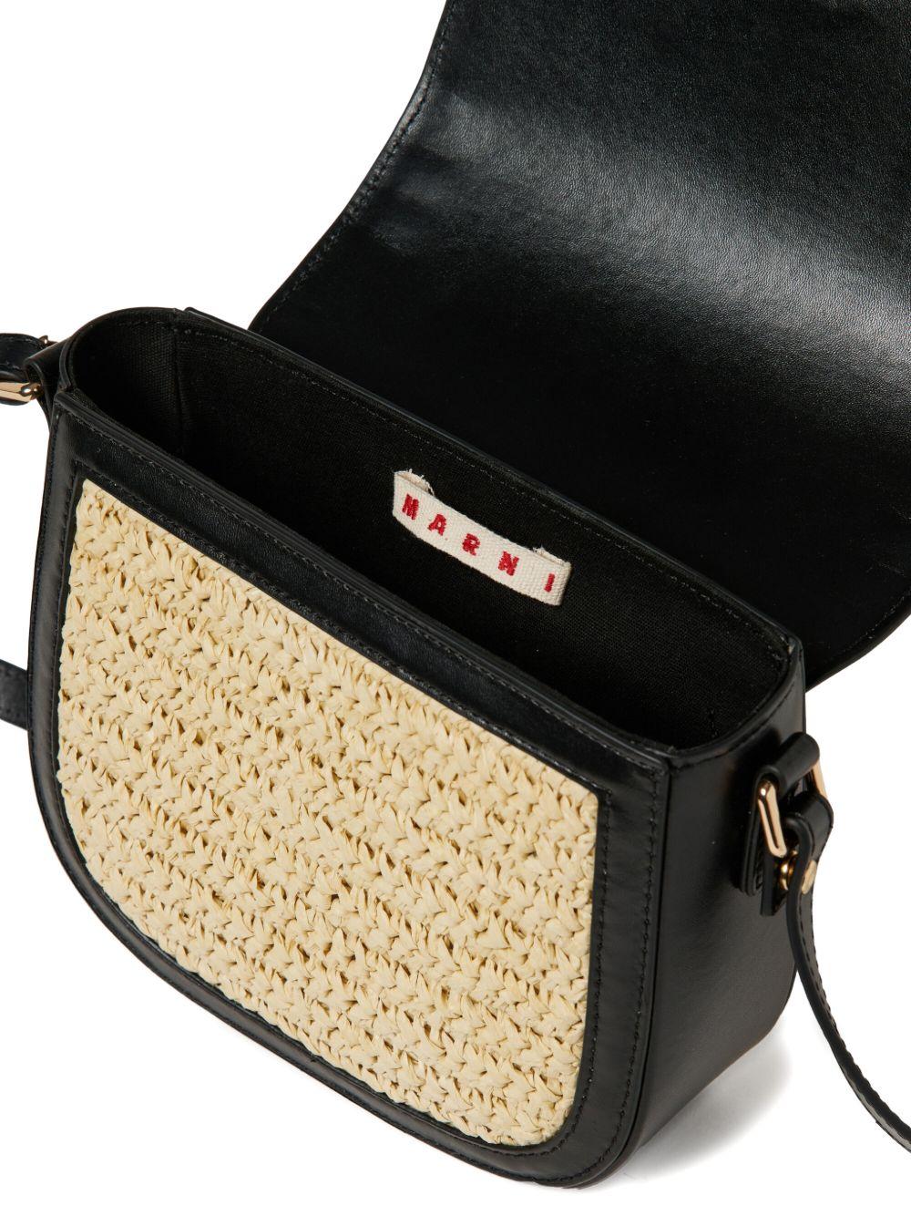 Borsa beige/nera per bambina M01828M00WR 0M900 Marni Kids 