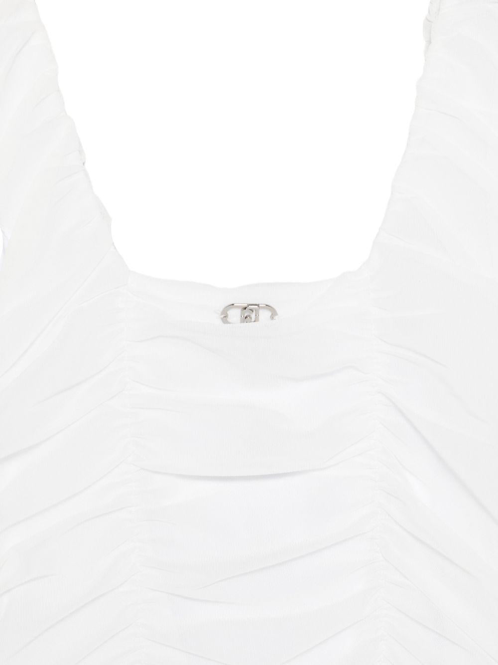 Top bianca per bambina GA6090J4966 10601 Liu Jo 