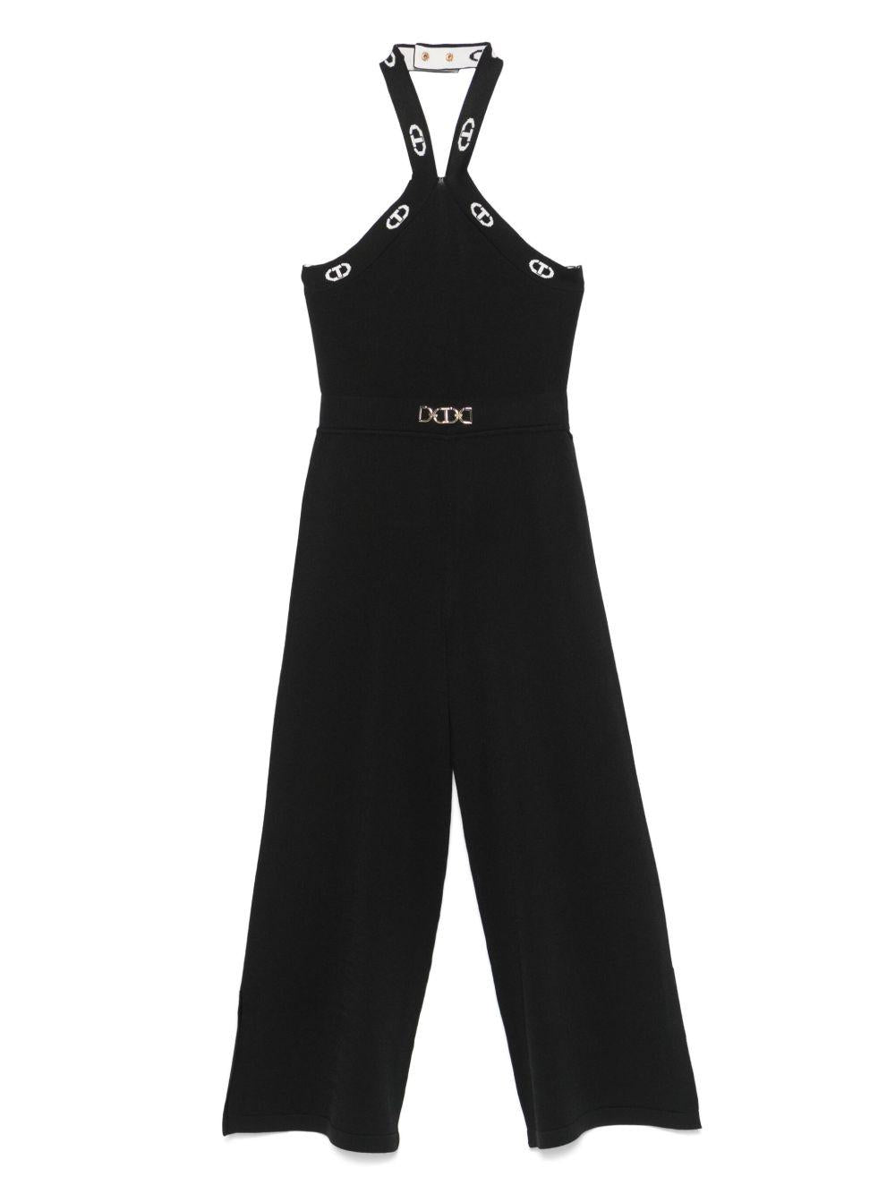 Completo nero per bambina 251GJ3QW1 02851 Twin Set 