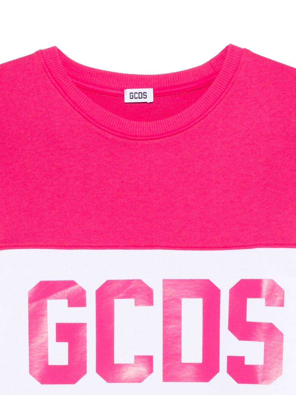 Felpa fucsia per bambina B2JU1527BA2 59 Gcds Kids 
