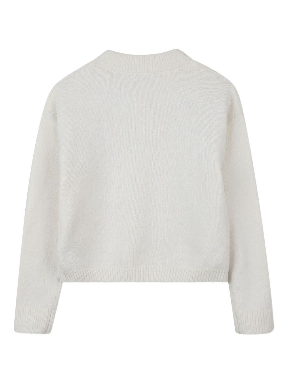 Maglione bianco per bambina R30460 190 Michael Kors Kids 