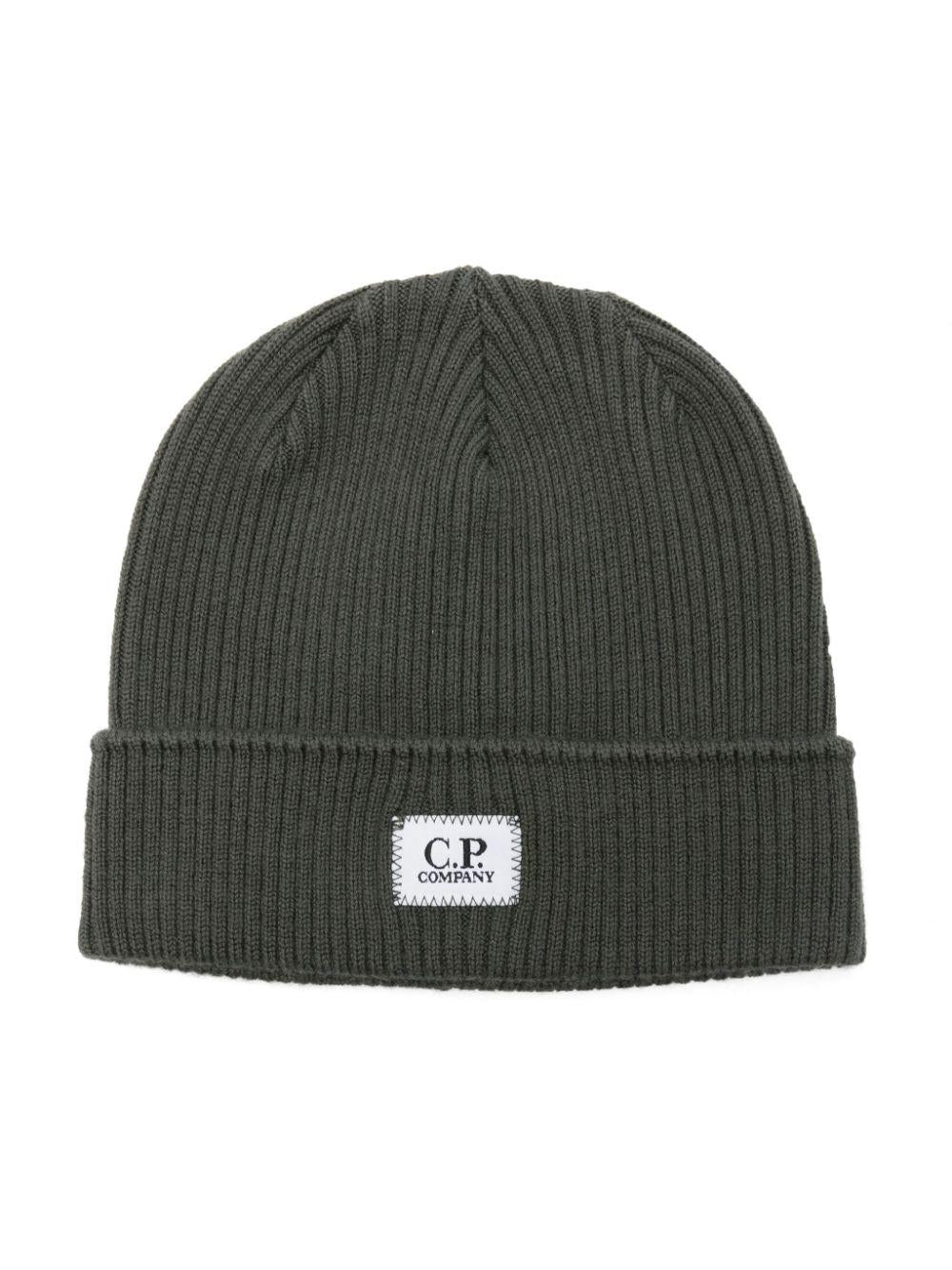 Cappello verde scuro per bambino