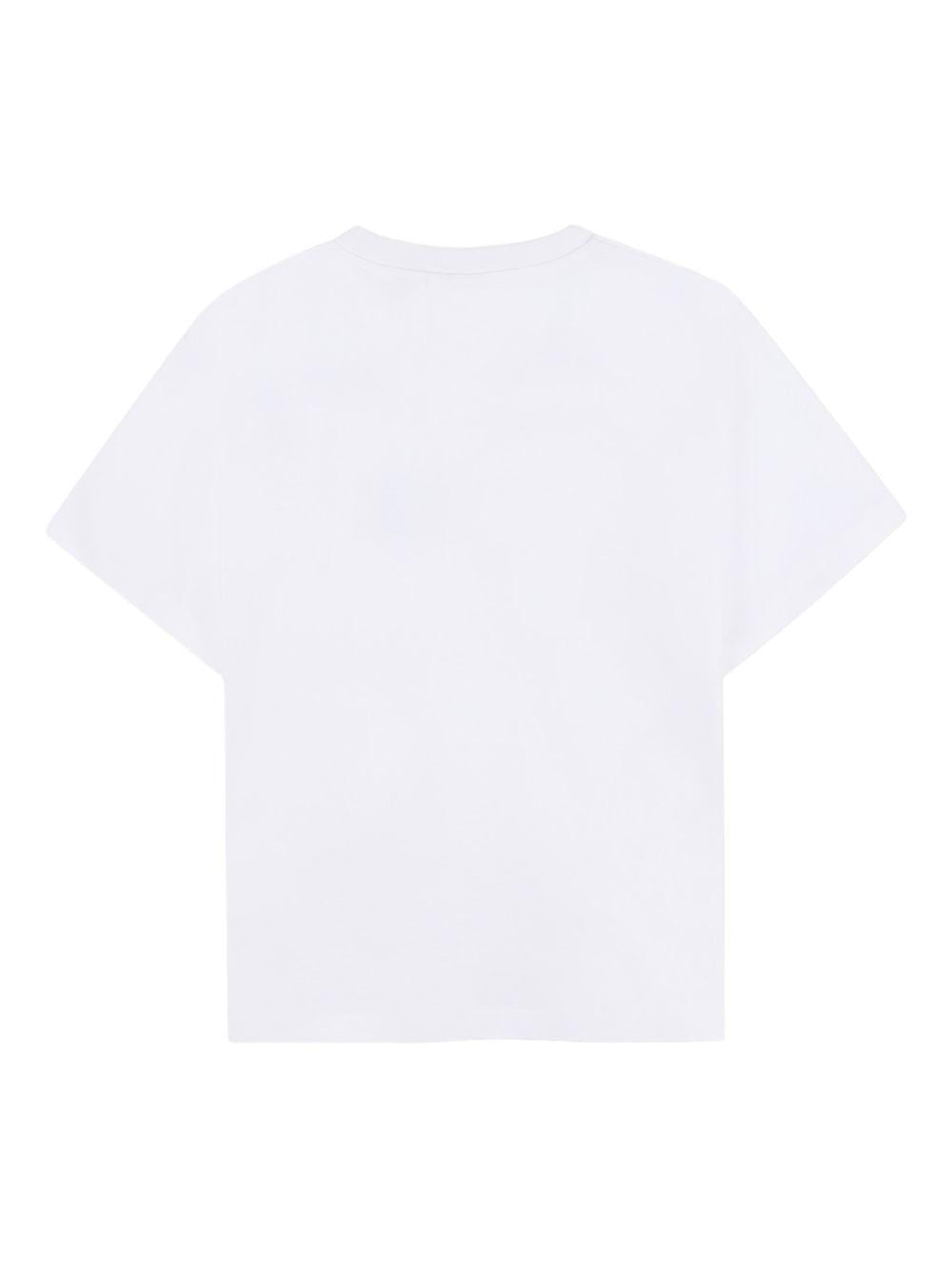 Completo bianco/azzurro per bambino J53002 10P Boss Kids 