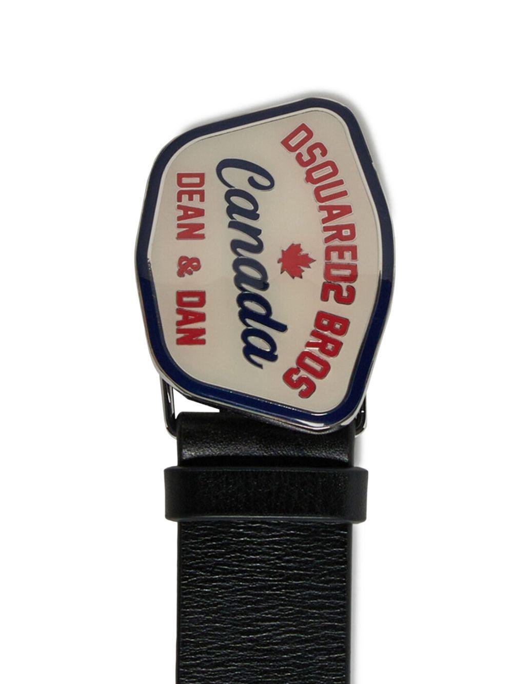 Cintura nera per bambino DQ3258D0AGF DQ900 Dsquared2 Kids 