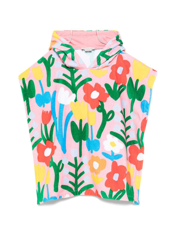 Accappatoio multicolor per bambina TYCB90Z3532 465BC Stella McCartney Kids 