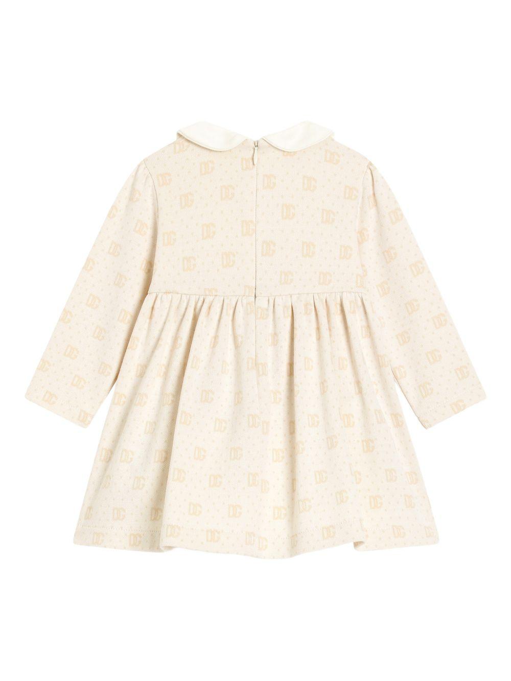 Abito rosa per neonata L2JDB3FJ7EA S9001 Dolce & Gabbana Kids 