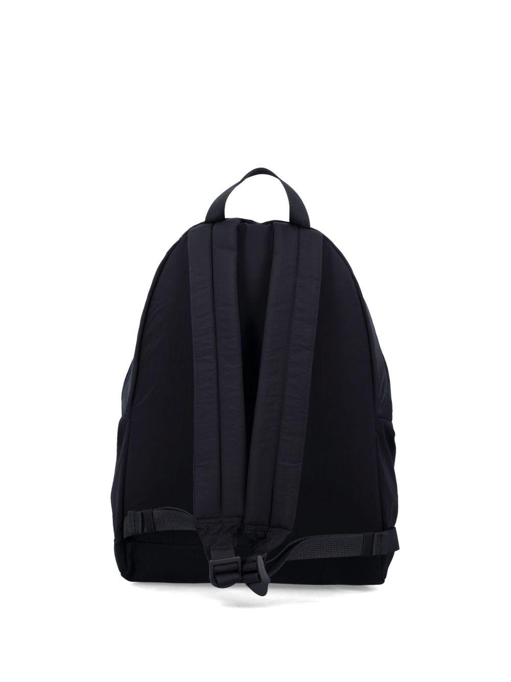 Zaino nero per bambino 69200002S0064 V0029 Stone Island Kids 