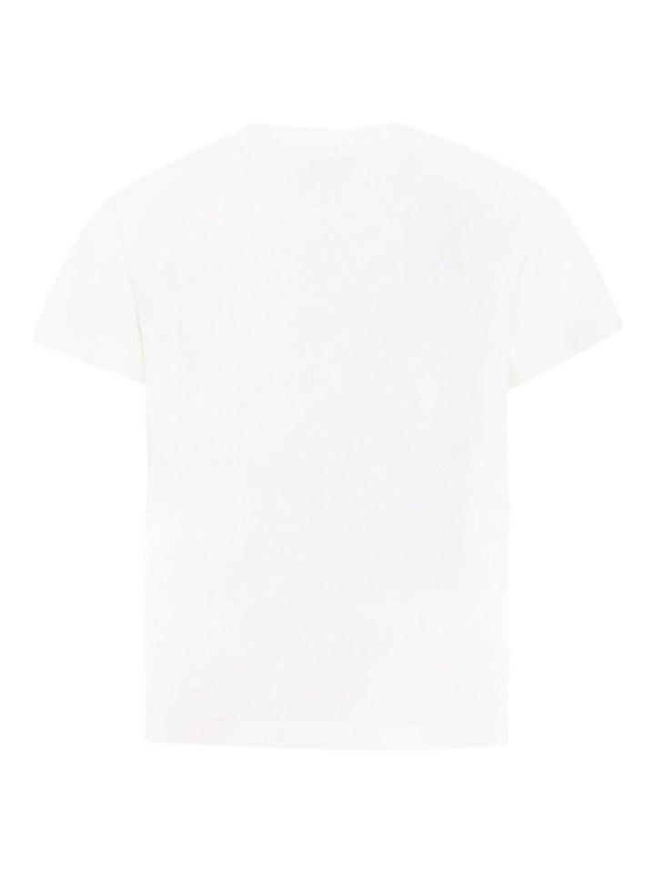 T-shirt bianco per bambino 9548C0001889AFV 034 Moncler Kids 