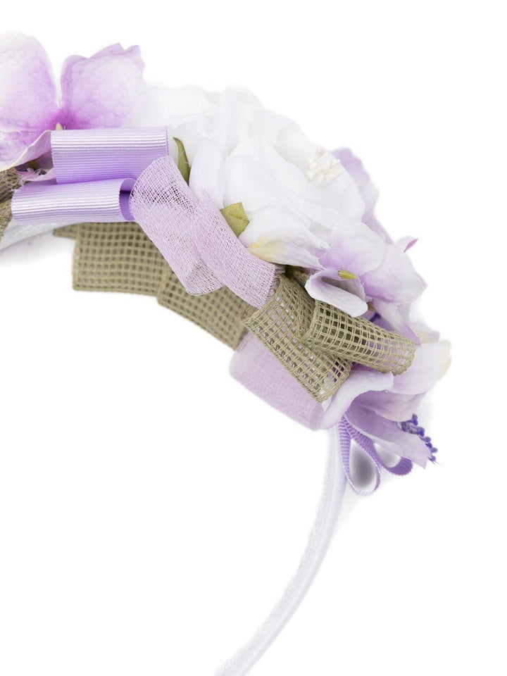 Cerchietto bianco/lilla per bambina FL948549AF783 88 Colorichiari Kids 