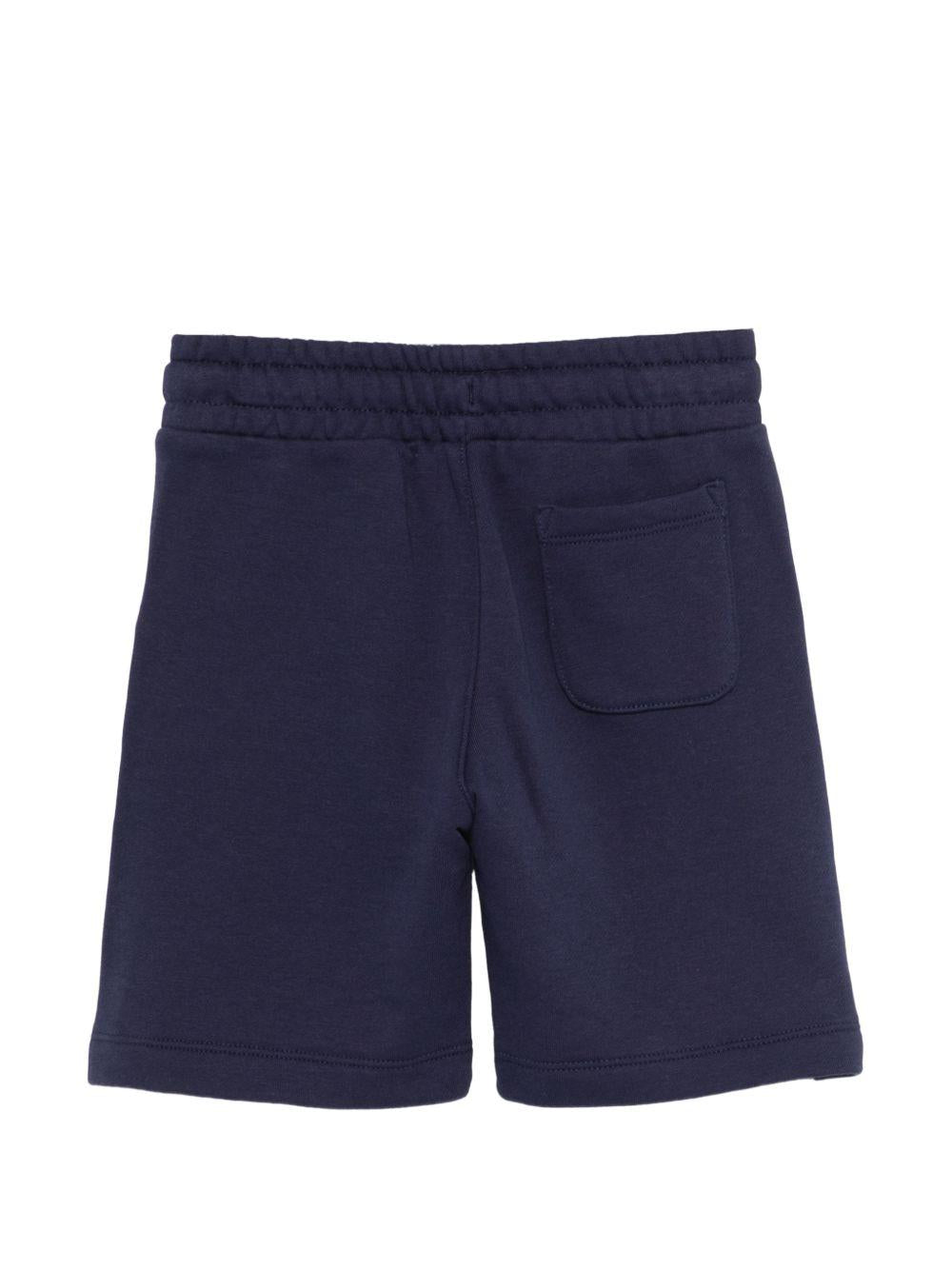 Bermuda blu navy per bambino HUQ02MLCA89 40016 Moschino Kids 