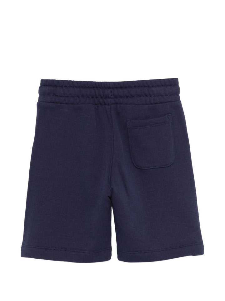 Bermuda blu navy per bambino HUQ02MLCA89 40016 Moschino Kids 