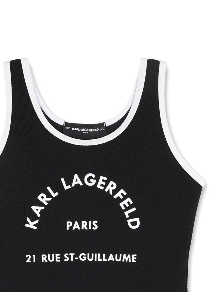 Costume entero per bambina Z31113 09B Karl Lagerfeld Kids 