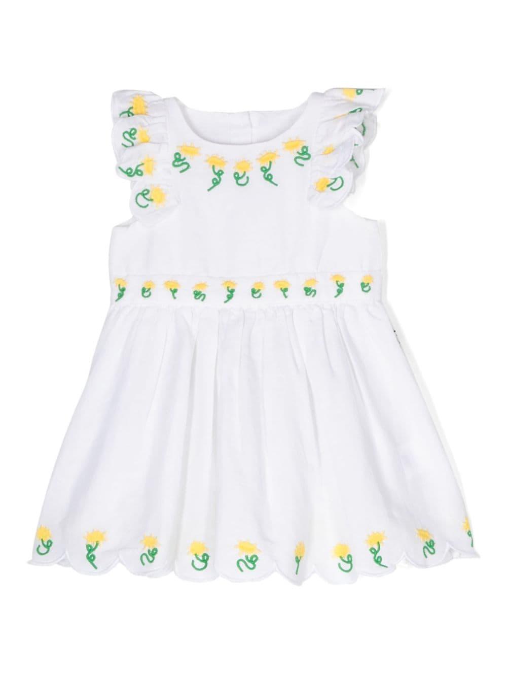Abito bianco per neonata
