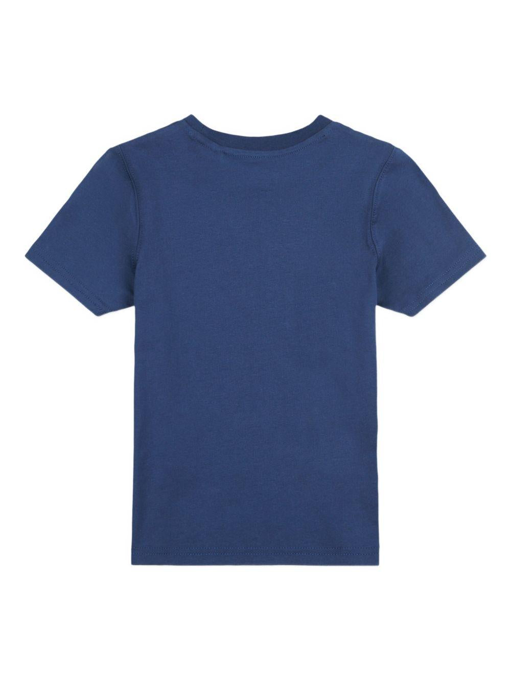 T-shirt blu per bambino LAKB0297 NNY New Balance Kids 