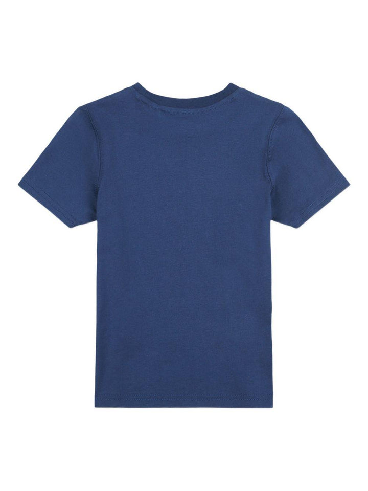 T-shirt blu per bambino LAKB0297 NNY New Balance Kids 