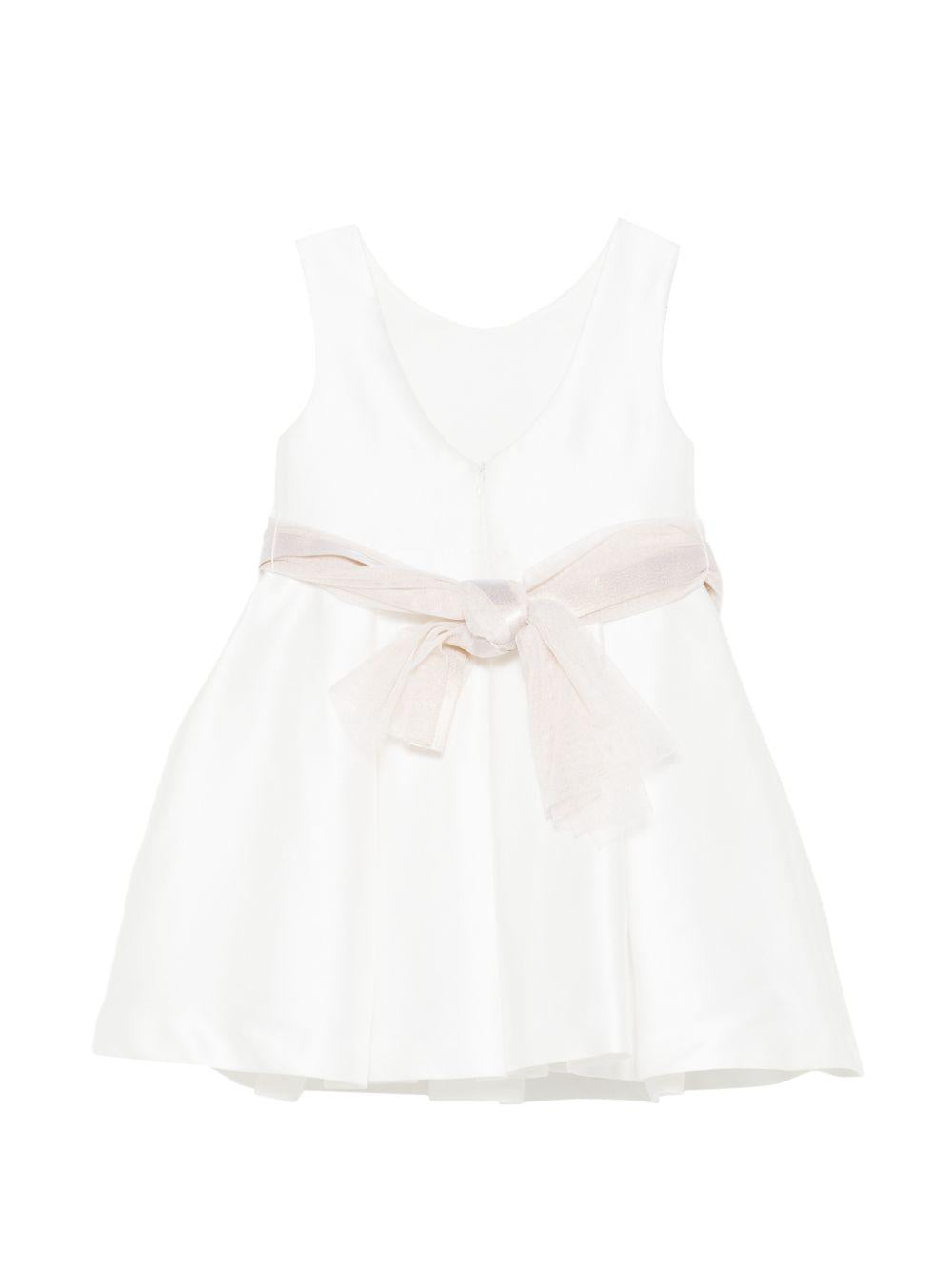 Abito bianco per bambina 5030 086 Abel & Lula 
